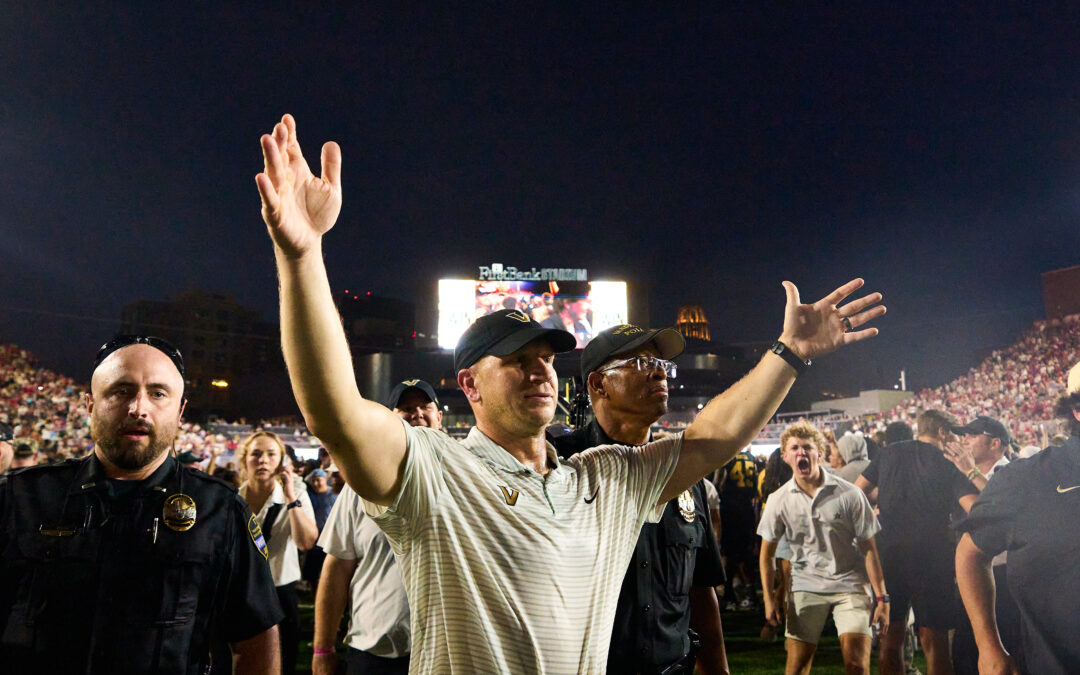 Vanderbilt Head Coach Clark Lea Named Bear Bryant Awards Coach of the Week