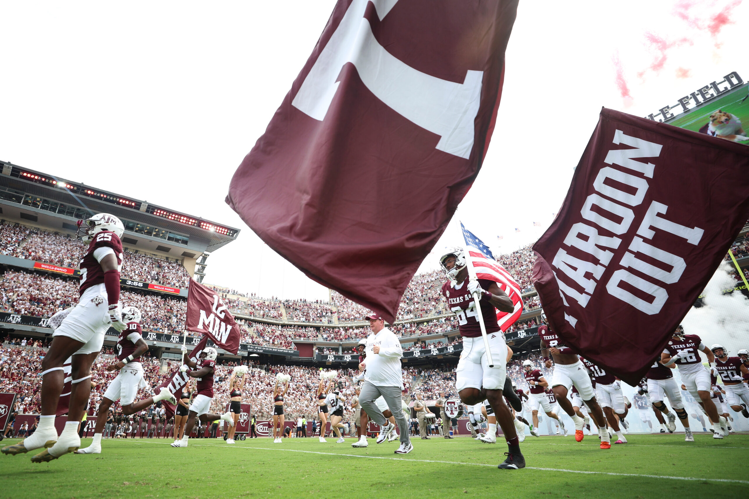 COLLEGE STATION, TX 20250906 Texas A&M Aggies Football vs. Utah State Aggies