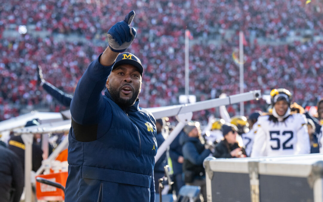 Michigan’s Sherrone Moore Named Bear Bryant Coach of the Week