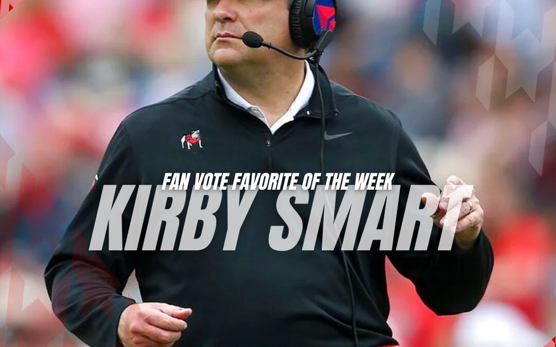 Georgia Head Coach Kirby Smart named Bear Bryant Awards Coach of the Week