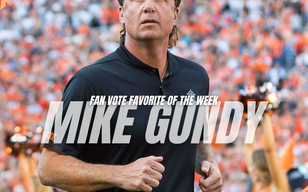 Oklahoma State Coach Mike Gundy named Bear Bryant Awards Coach of the Week